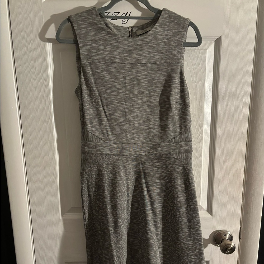Dalia sleeveless grey dress